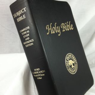 The Subject Bible as Seen on TV Brand New Over Runs