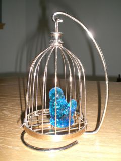 Brass or Copper Decorative Collectible Bird Cage