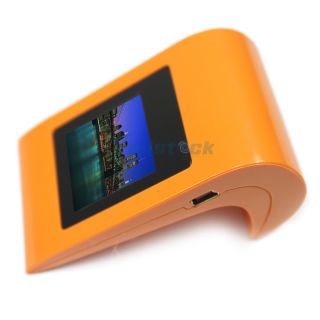 New 1 5 Swing Digital LCD Photo Picture Frame Orange