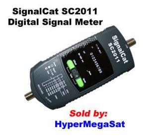 Signalcat Digital Satellite Finder Signal Meter Kit SC2011