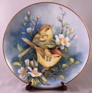 Franklin Mint Decorative Plate  Melody in Bloom 