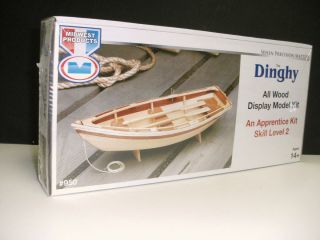 DINGHY BOAT KIT WOOD CONSTRUCTION MODEL by MIDWEST PRODUCTS 950 NEW