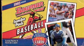 1993 Bowman Baseball Unsearched Packs  Derek Jeter RC????