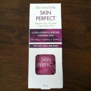 DermaSilk Skin Perfect Ultra Hydrates Mature Thinning Skin Lotion 4oz
