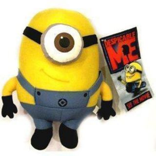 Despicable Me Soft Toy 9 Stewart One Eyed Minion Doll
