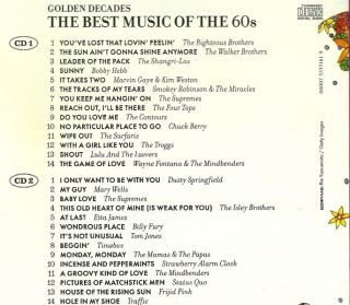  Music of The 60s RARE 2 CD 28 Songs Special Edition Set New