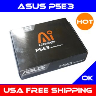 Asus P5E3 Intel x38 ICH9R LGA 775 Motherboard w ACS 0610839155880