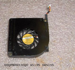 Dell OEM Latitude D610 CPU Fan H5195 0H5195 Tested Warranty Free