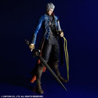 New Square Enix Devil May Cry 3 Play Arts Kai Vergil Action Figure 10