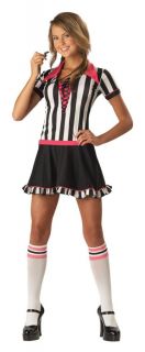 Racy Referee Teen Costume Girls Women Games Football Basketball Sporty