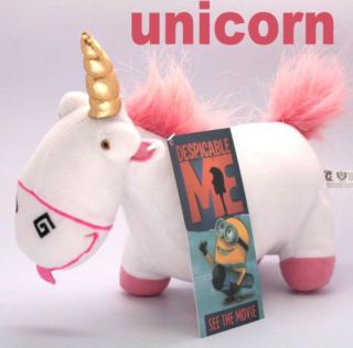 Despicable Me Plush Toys Fluffy Unicorn 10 with Tag
