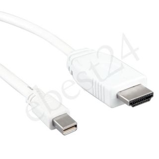 Mini DP DisplayPort Display Port Male to HDMI Male Cable Converter
