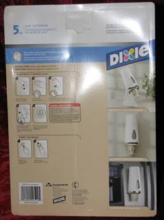 5oz Dixie Cup Dispenser for Wall Counter Refridgerator New in Box