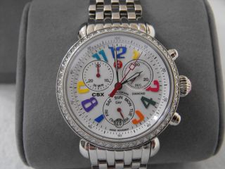  Day Date Carousel MWW03M000076 Chronograph Quartz Diamond Watch