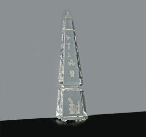 Diamond Crystal Obelisk from Crystal ASFOUR