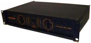 MA 1500 2 Channel DJ Professional Power Amplifier 1500 Watt