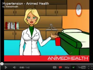  Cartoon Animated Video Hipertension Video En Dibujos Animados