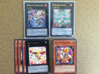 1st Edition Near mint/Mint PHSW Wind up Zenmaines and Evolzar Laggia