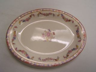  vintage ws george china small oval serving platter derwood pattern 11