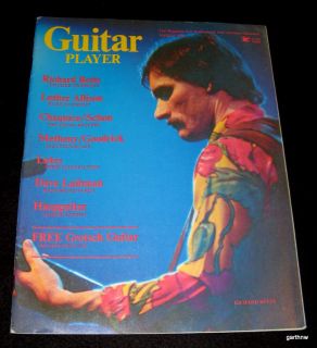 Guitar Player 1976 Dickey Betts Allman Brothers Band