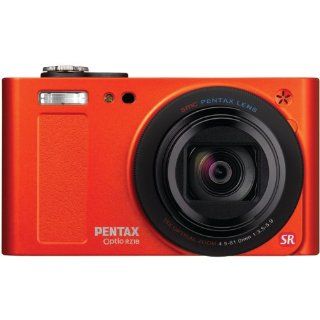Pentax Optio RZ18 16MP 18X Optical Zoom Digital Camera Orange + 7
