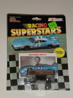 Richard Petty Superbird Racing Champions 1 64 Scale Diecast Car