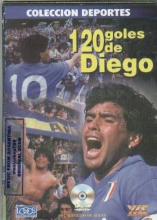 DVD Diego MARADONA 120 Goals SEALED New Football Soccer