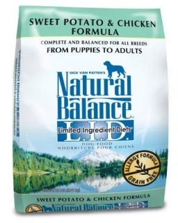Natural Balance Sweet Potato and Chicken Formula Dog Food, 5 Pound Bag