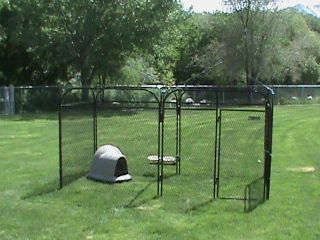 6X12X6H, DOG RUN, KENNEL, KENNELS, CRATE, CAGE OUTDOOR