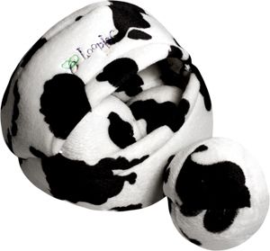  Bag O Balls Holstein Loopies 5 Squeaker Balls in Ball Dog Toy