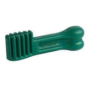 GREENIES Rubber Chew Pet Dog Toy TOOTHBRUSH REGULAR Oral Health Cleans