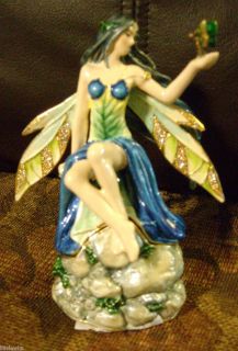 JEWELRY BOX FAIRY Fairy Glen Butterfly Collectible M Dillman