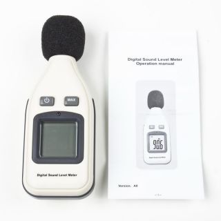 Digital Sound Noise Pressure Level Tester 30 130 Decibel DB Meter