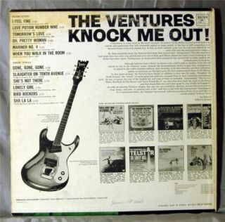 The Ventures Knock Me Out LP (1965 Dolton Label)