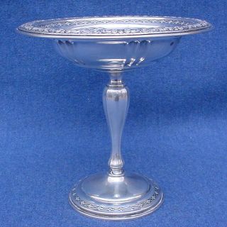 Dominick Haff Sterling Repousse Normandie Compote 6 1 4 1234 103