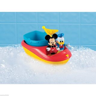 Mickey Mouse Clubhouse Mickey & Donalds Stacking Bath Boats Figures