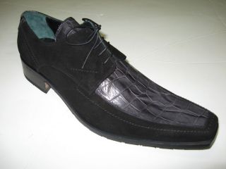  Dino Bigioni Ricky Dress Shoe Black Size 10