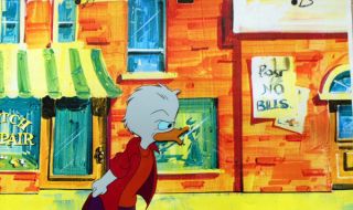 Disney TV Donald Duck Nephew Animation Art Cell Hand Painted