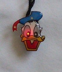 10 Donald Duck Flashing LED Blinky Jewelry Necklace o) $$ 