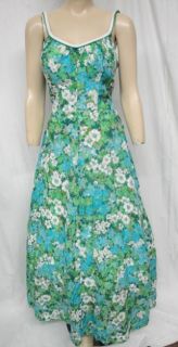 Vintage Dress 1960s Deweese Swimsuit Dress
