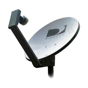 DirecTV 18 Satellite Dish Kit Dual LNB 18 inch Antenna LNBF 101 TV