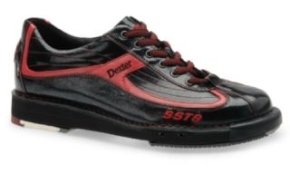 Dexter Mens SST 8 Bowling Shoe Black Red Wide