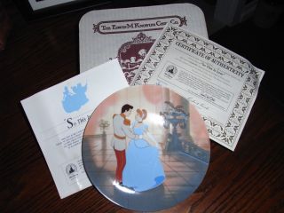 Knowles So This Is Love 1989 Disney Collector Plate
