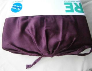New NIP RE Room Essentials Dorm Bed Sheet Set Twin XL Purple 3 pc 4 pc