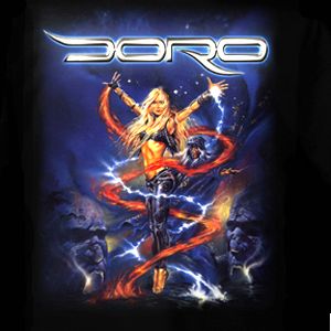 Doro RARE Diamonds T Shirt Heavy Metal Warlock New XL