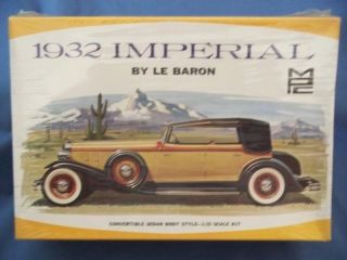 Vintage MPC 1932 Imperial by Le Baron Model Car Kit