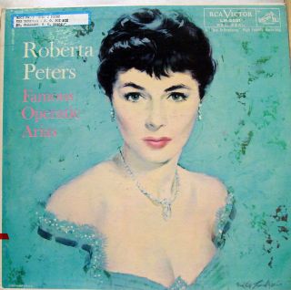  Roberta Peters s T LP LM 2031 VG 1954 1S 4S