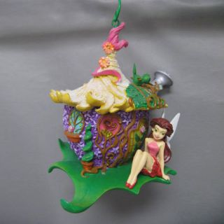 charm disney fairies tree house fairy figurine