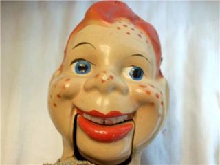 Lot of 2 Vintage 1950s Howdy Doody Marionette Puppets Need Some