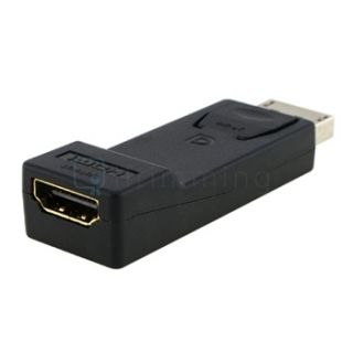 DisplayPort Male DP To HDMI Female Adapter Converter 1080p M/F